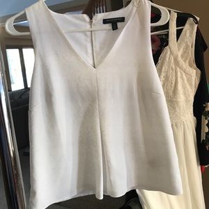 Banana Republic White Tank